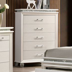 Furniture of America CM7899C Maddie - Chest - Pearl White