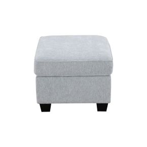 Intercon SY-OT-ASH34-SGC-C Ashbury - Ottoman - Soft Gray