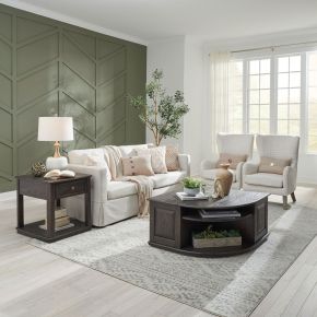 Liberty Furniture 424C-OT-3PCS Wallace - 3 Piece Set - Aged Oak