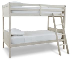 Signature Design by Ashley® B742-59 Robbinsdale - Twin/Twin Bunk Bed w/Ladder - Antique White