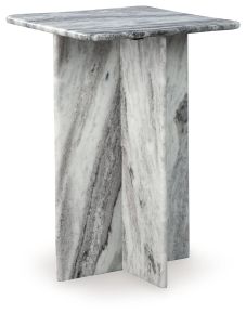 Ashley Furniture A4000611 Keithwell - Square Accent Table - Gray
