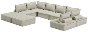 Signature Design by Ashley® A3000244A8 Bales - 8-Piece Modular Seating - Taupe