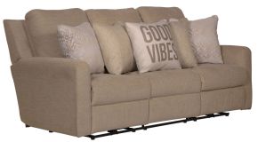 Catnapper 61631-1894/26-2364/26 Calvin - Power Reclining Sofa - Putty