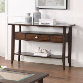 Furniture of America CM4905WN-S Riverdale - Sofa Table - Dark Walnut