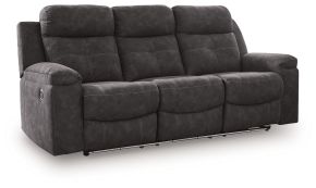 Benchcraft® 6360588 Brysonview - Reclining Sofa - Charcoal