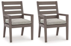 Signature Design by Ashley® P564-601A Hillside Barn - Gray / Brown - Arm Chair With Cushion (Set of 2)