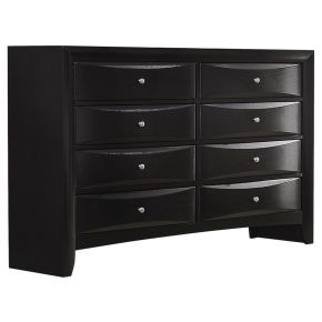 CoasterEssence 200703 Briana - 8-Drawer Dresser - Black