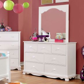 Furniture of America CM7159WH-D-VN Dani - Dresser - White