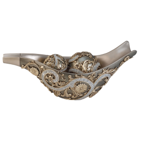 Furniture of America L94232-B1-2PK Estelle - Bowl With Spheres (Set of 2) - Champagne