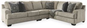 Ashley Furniture 56103S2 Ashley Furniture 56103S2 Bovarian - Left Arm Facing Loveseat 3 Pc Sectional - Stone