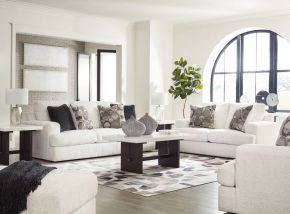 Signature Design by Ashley® 31403/38/35/23/08 Karinne - 4 Pc. - Sofa, Loveseat, Chair And A Half, Ottoman - Linen