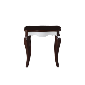 ACME 80682 Mathias - End Table - Walnut & White