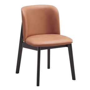 ACME DN02367 Eliora - Side Chair (Set of 2) - Camel & Black