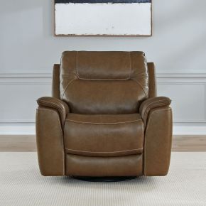 Liberty Furniture 7016CN-13P Collins - Swivel Glider Recliner P3 - Brown