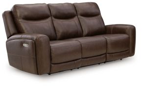 Benchcraft® U1330115 Gravier - Power Reclining Sofa With Adjustable Headrest - Cordova