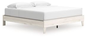Ashley Furniture EB1864-114 Ashley Furniture EB1864-114 Socalle - King Platform Bed - Light Natural