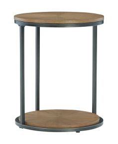 Signature Design by Ashley® T964-6 Fridley - Brown / Black - Round End Table