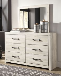 Signature Design by Ashley® B192/31/36 Cambeck - Dresser, Mirror - Whitewash