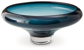 Signature Design by Ashley® A2900017 Vallborough - Bowl - Teal Blue