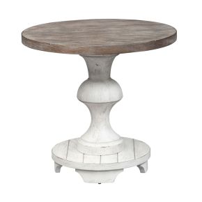 Liberty Furniture 331-OT1020 Sedona - Round End Table - White