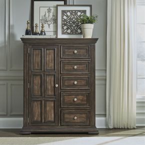 Liberty Furniture 361-BR42 Liberty Furniture 361-BR42 Big Valley - Door Chest - Brownstone