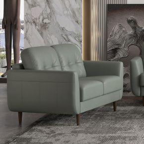 ACME 54961 Radwan - Loveseat - Pesto Green Leather