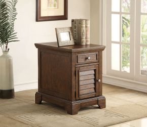 ACME 82752 Evrard - Accent Table - Dark Oak
