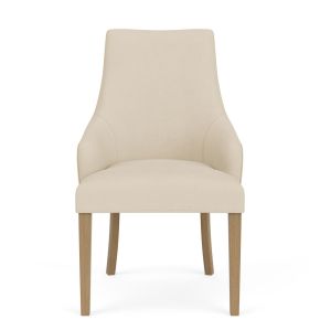 Riverside Furniture 92600 Mix-N-Match Chairs - Swoop Arm Upholstered Chair (Set of 2) - Beige