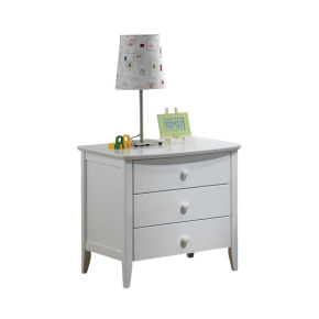 ACME 09158 San Marino - Nightstand - White - 25"