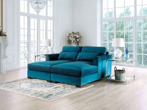 Furniture of America SM5415-SECT Peregrine - Sectional - Teal