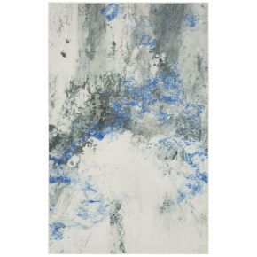 Furniture of America RG8196S Hollie - 5' x 8' Area Rug - Blue / Gray