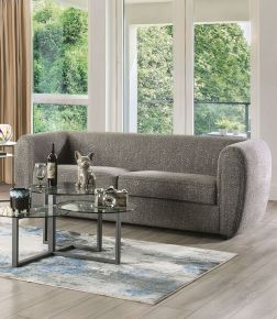 Furniture of America FM61001GY-SF Verdal - Sofa - Charcoal Gray