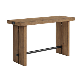 Intercon LM-TA-6021-WOA-C Landmark - Sofa Back Table - Weathered Oak