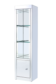 ACME 91838 Lotus - Side Pier - Led, Mirrored & Faux Crystals - 71"