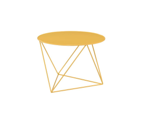 ACME 97841 Epidia - Accent Table - Yellow Finish