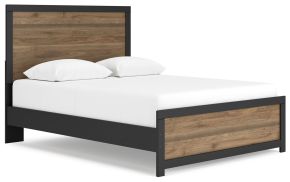 Signature Design by Ashley® B2073B2 Vertani - Black - Queen Panel Bed