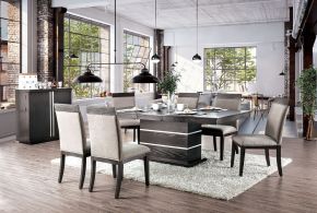 Furniture of America CM3337T-TABLE Modoc - Dining Table - Espresso / Beige