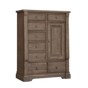 Samuel Lawrence Furniture S958-042 Lawson's Creek - 8-Drawer Door Chest - Dark Brown