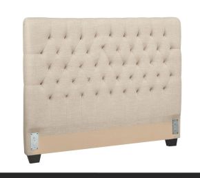 CoasterEssence 300007FB1 Chloe - Upholstered Full Panel Headboard - Oatmeal
