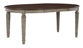 Signature Design by Ashley® D751-35 Lodenbay - Antique Gray - Oval Dining Room Extension Table