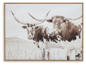 Signature Design by Ashley® A8000379 Griffner - Sepia - Wall Art