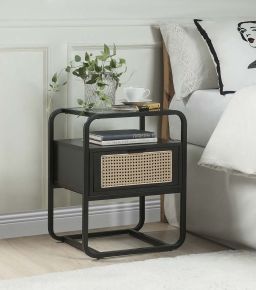 ACME AC01079 Colson - Accent Table - Black Finish