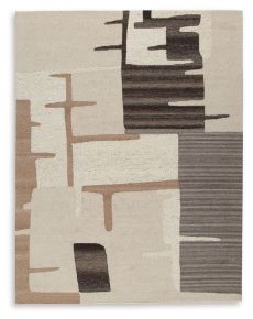 Signature Design by Ashley® R406821 Kencher - 8' x 10' Rug - Beige / Brown