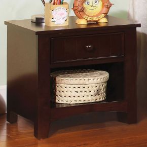 Furniture of America CM7905EXP-N Omnus - Nightstand - Dark Walnut