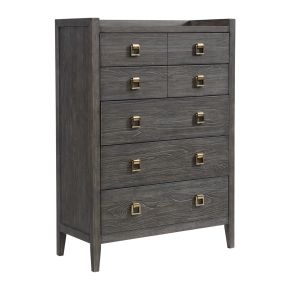 Intercon PO-BR-N9505-BDL-C Portia - Drawer Chest - Brushed Brindle