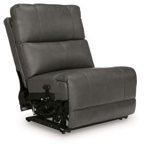 Signature Design by Ashley® PCU1200031 Bleckley - Power Armless Recliner With Adjustable Headrest - Anchor