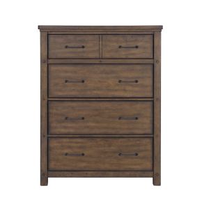Samuel Lawrence Furniture S918-440 Cambridge - 4-Drawer Chest - Brown