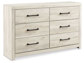 Signature Design by Ashley® B192-31 Cambeck - Six Drawer Dresser - Whitewash