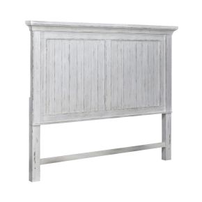 Liberty Furniture 237-BR15 River Place - King Mansion Headboard - White