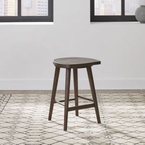Liberty Furniture 145-OT9000 City View - Console Stool (RTA) - Coffee Bean